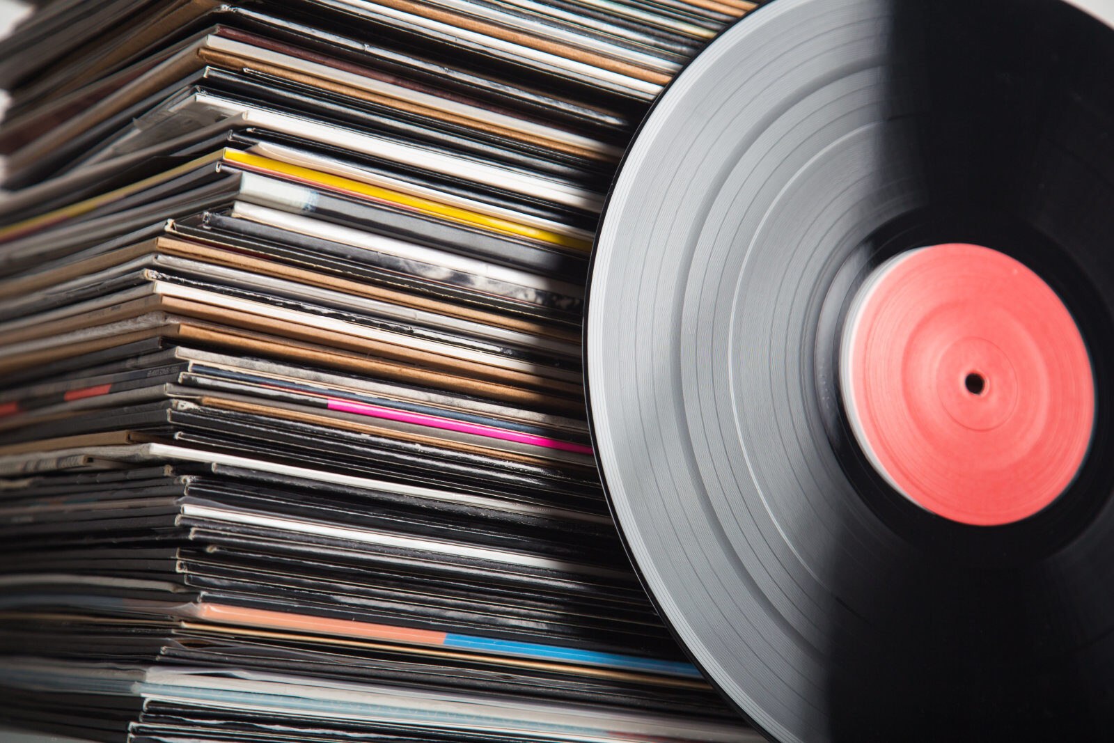 vinyl-records-closeup
